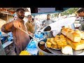 Breakfast in LYARI, KARACHI - Street Food in Former Danger Zone in Pakistan