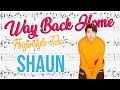 Way Back Home - SHAUN (숀) (Fingerstyle Guitar TAB)
