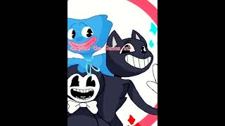 Bendy ,Huggy Buggy, Cartoon Cat