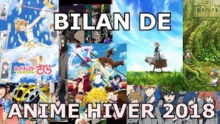 Bilan #15 : Anime d'hiver 2018
