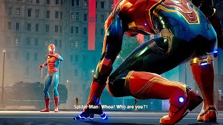 Spider-Man Meets Spider-Man From A Different Dimension Scene 2024 4K Ultra Hd