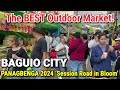 INSANE Street Market in Baguio City | Panagbenga 2024 Session Road in Bloom | Street Food & More!