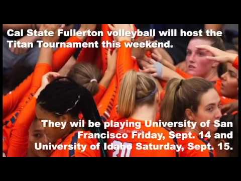 CSUF Woman's Volleyball // Daily Titan