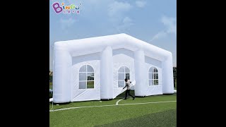 High quality 10X10X5m giant inflatable house with blower for wedding party 2018 hot sale inflatable