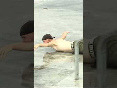 Bodyslide in the Rain Louisville Kentucky Skatepark 2002
