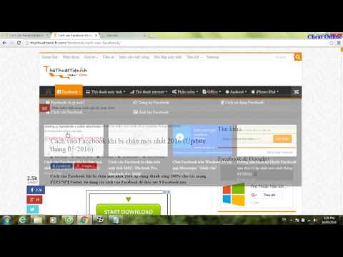 Cách vào facebook bị chặn bằng cách sửa file host