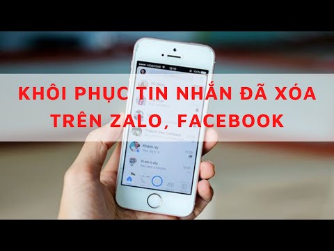 Khôi Phục Tin Nhắn Đã Xóa Trên Zalo, Facebook 1 phút để khôi phục tin nhắn đã xóa trên Zalo Facebook