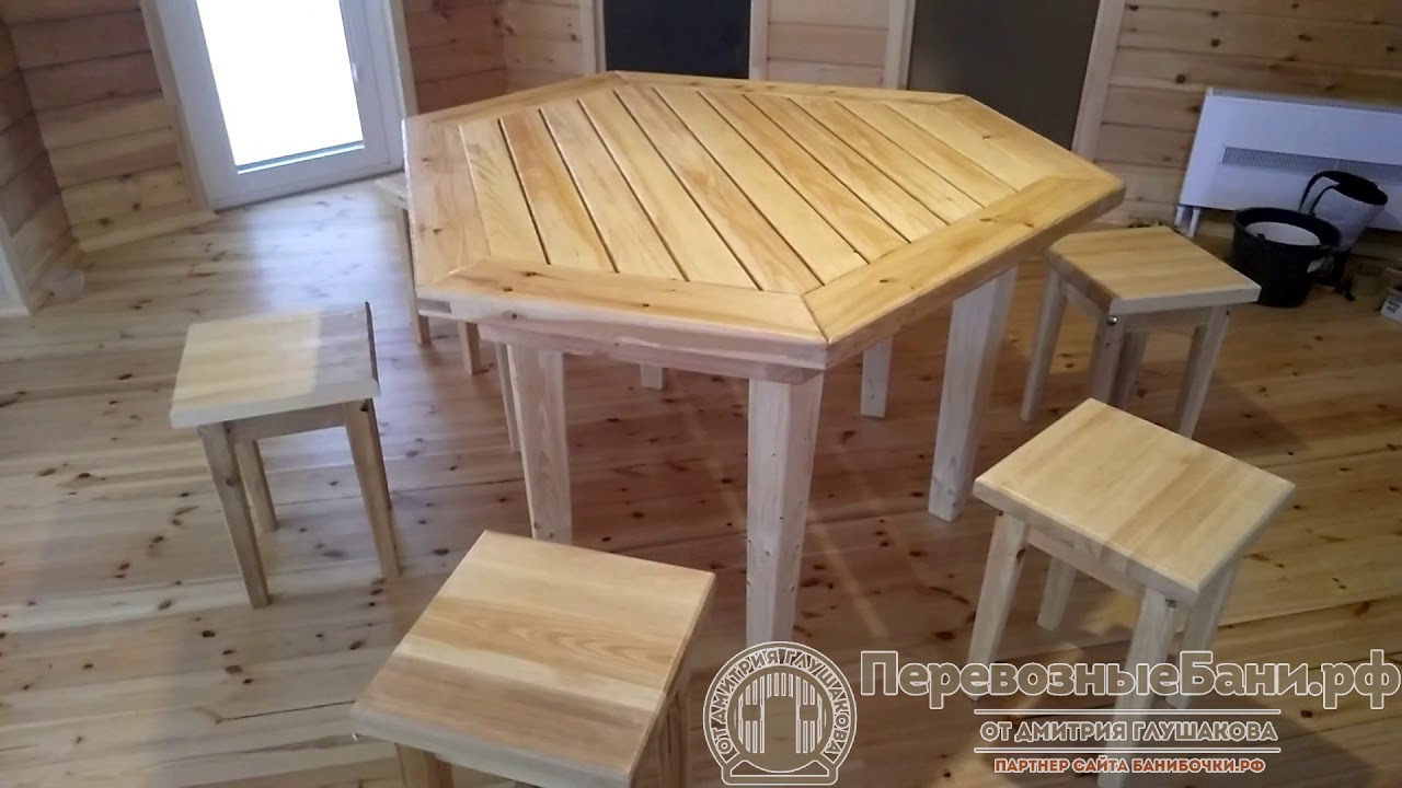 Сделать своими руками стол для бани 66