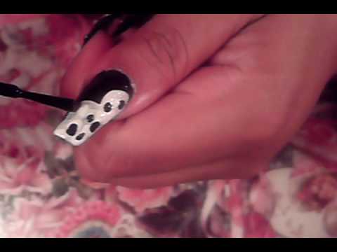 MARBLE EFFECT NAIL ART DESIGN black and white nail art designs. MARBLE EFFECT NAIL ART DESIGN
