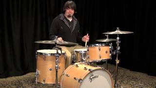 Gretsch Brooklyn Series Drum Set 221216 - Satin Natural