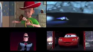 All Four Widescreen Pixar Animated Movies At Once