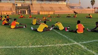 BLACK STARS TRAIN AHEAD OF QATAR GAME