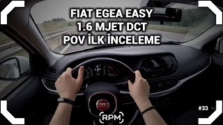 Fi̇at Egea Easy Di̇zel Otomati̇k Boş Paket Pov İnceleme Rpm