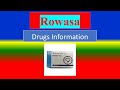 ROWASA  -  - Generic Name , Brand Names, How to use, Precautions, Side Effects