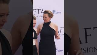 Kate Winslet And Daughter Mia Threapleton Walk The Bafta Red Carpet Elle Uk