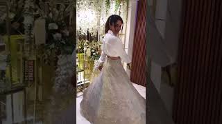 Reba Monica John On Stylish Silver Fashion Party Wear