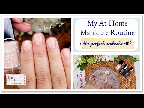 At-Home Manicure + The Perfect Neutral Color? | Jennifer L. Scott