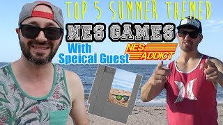 Top 5 Nes Games, Summer themed with NES Addict