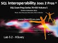 SQL 2008 XML XPath using XQuery Lab 5.2