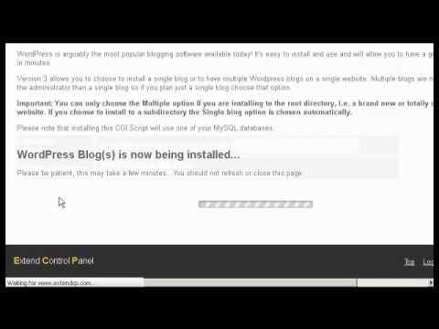 Foto extend web hosting control panel