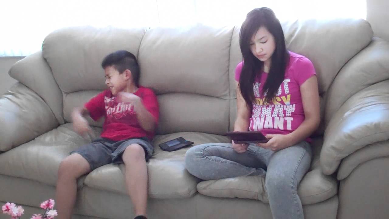 Brother sister watch videos