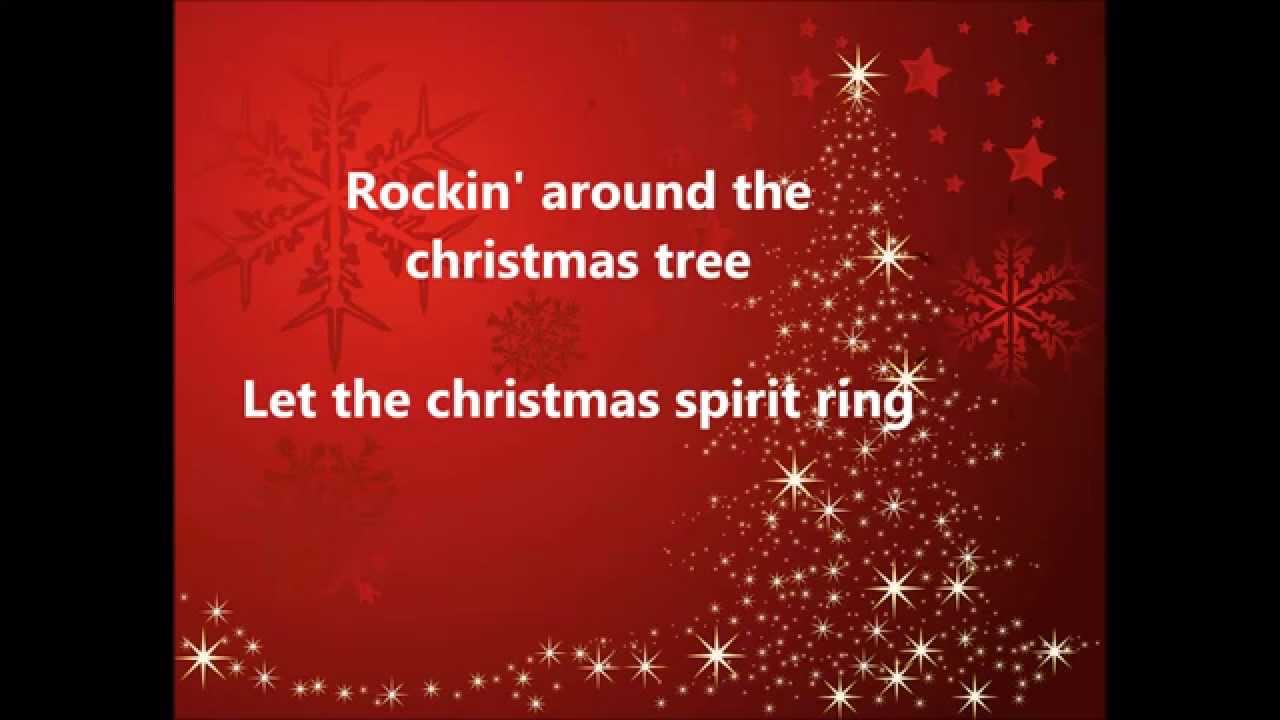 Brenda Lee- Rockin' Around the Christmas Tree Lyrics - YouTube