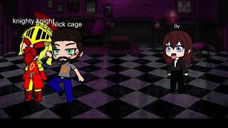 Janitor Nick Cage Vs Knighty Knight Willys Wonderland Gacha Verse