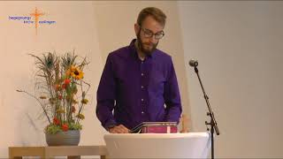 Livestream der Begegnungskirche Esslingen vom 13. September 2020