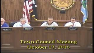 Town Council 10172016