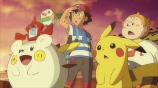 Pokemon: Sun and Moon | Ash and Sophocles vs Team Rocket!