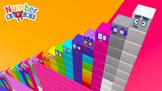 New Numberblocks Song Step Squad 1 To 90 Learning Numbers 1 To 100 For Kids