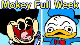 Friday Night Funkin' VS Mokey + Grooby FULL WEEK (FNF Mod) (Sr Pelo Mokey's Show
