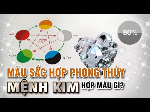 Mệnh Kim hợp màu gì | Mệnh Kim Kỵ màu gì | Màu sắc phong thủy | Trong thiết kế và cuộc sống