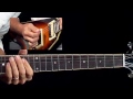 50 Blues Rock Rhythms - #6 I Know  - Guitar Lessons - Jeff Scheetz