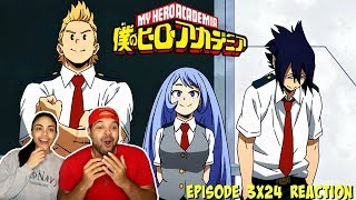 UA BIG 3!? My Hero Academia Season 3 Episode 24 REACTION!!!