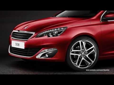 2013 Peugeot 308. Интерьер и экстерьер