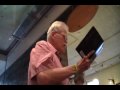 Robert Kelly reads from The Logic of the World in Lenox (1/2)