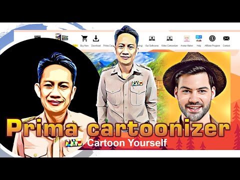 ทำภาพถ่ายให้เป็นการ์ตูนง่าย แค่คลิกเดียวด้วยโปรแกรม Prima Cartoonizer