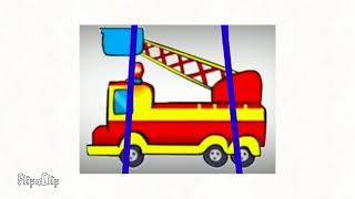 Babytv Pitch Potch The Sound Machine Hippo And Concertina And Fire Truck Characters