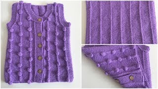 Bebek Yeleği Tomurcuk Modeli Yapımı Anne