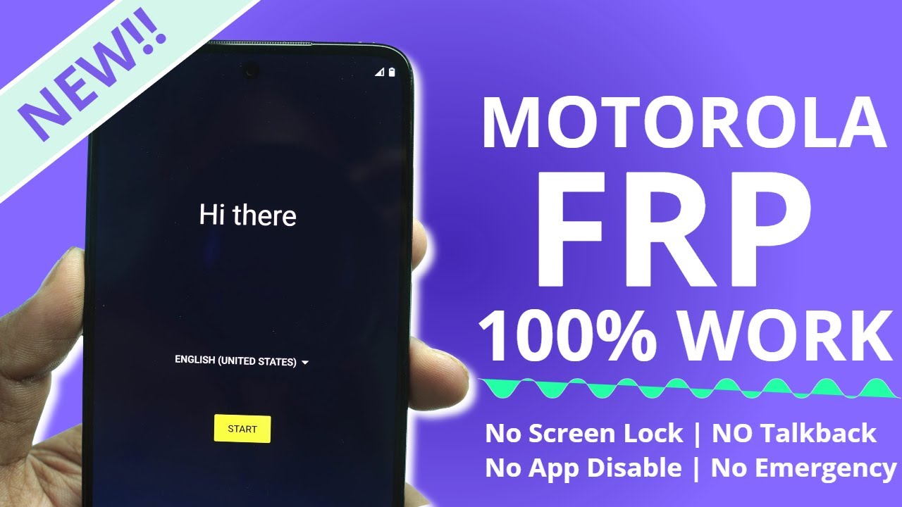 Late 2023 Update: Motorola FRP Bypass Android 13 [Latest Late 2023 Update: Motorola FRP Bypass Android 13 [Latest