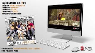 Single Pour toi Arménie Gispy Five (Design - Promoweb by J2PG)