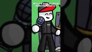 What If Roblox Never Removed Guests?