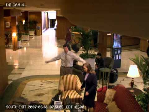 Businessman Has Meltdown In Hotel Lobby Spike