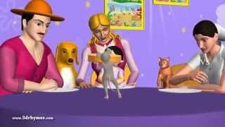 The Farmer In The Dell - 3D Animation English Nursery Rhymes For Children