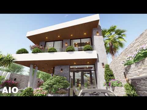 CH - Villa | Biệt thự Sân vườn Hiện đại AIO | 2021