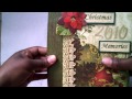2010 File Folder Christmas Mini Album
