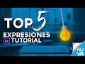 Top 5 Expresiones En After Effects Tutorial