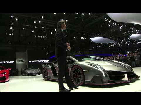 Lamborghini Veneno – Geneva Motor Show 2013 Press Conference