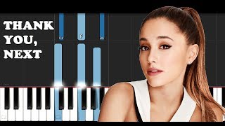 Ariana Grande - Thank you, next (Piano Tutorial)